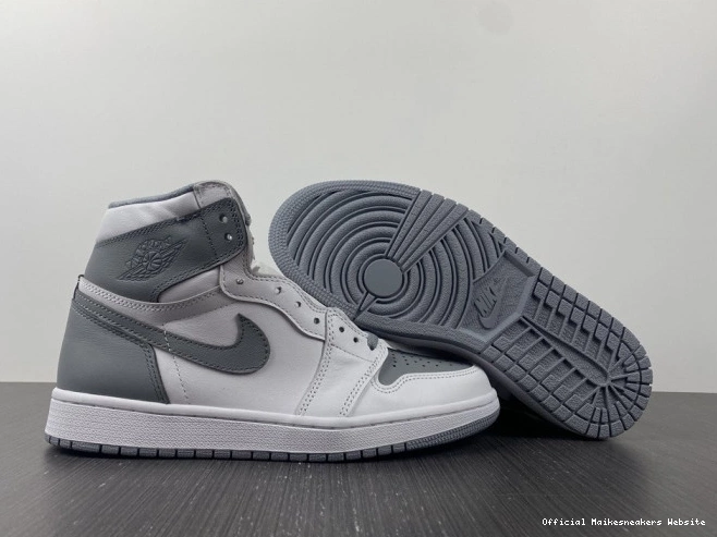 Official Maikesneakers 1 OG Air Stealth Jordan High 555088-037 0727